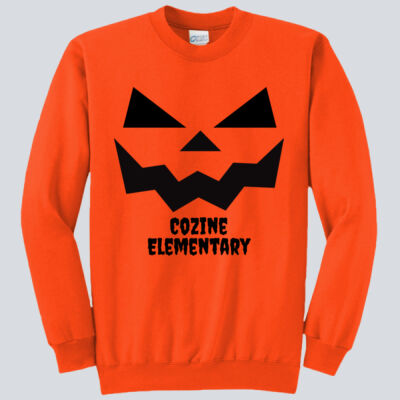 Adult Crewneck - Fall - Jacko Lantern Black Thumbnail